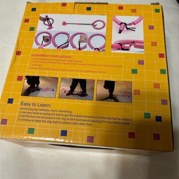 Kids Purple Ankle Skip Ball. New in box - Picture 4 of 6